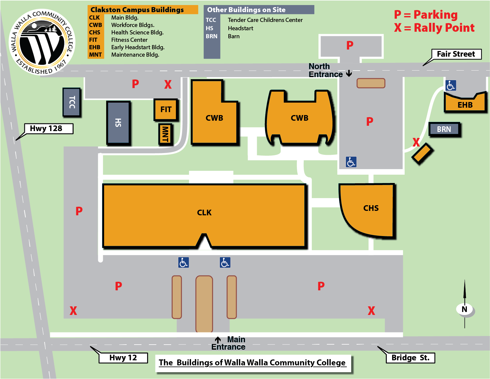 Clarkston Campus Map