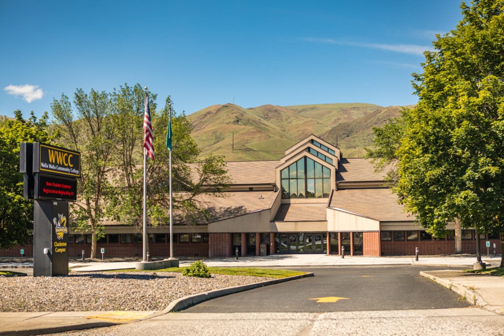 Image of the main building in Clarkston.