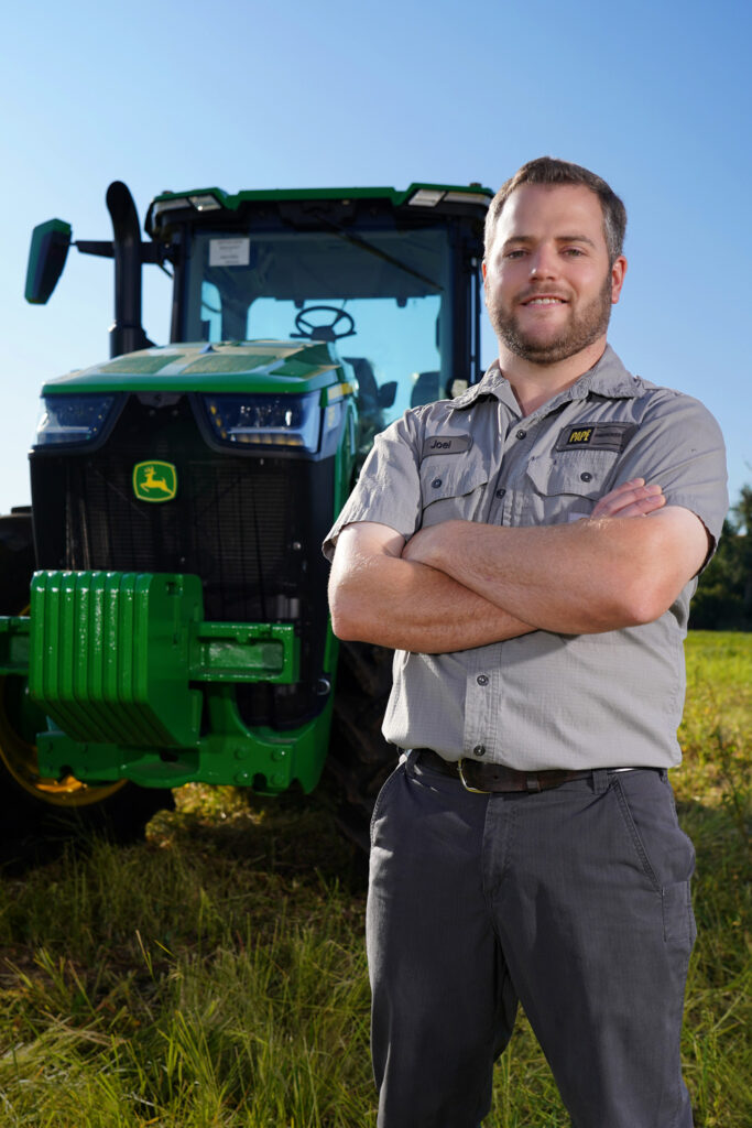 image of Joel Heisey a John Deere student.