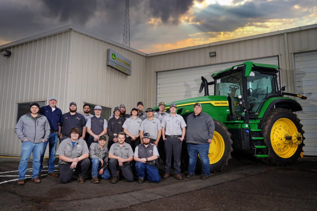 image of John-Deere-Tech students