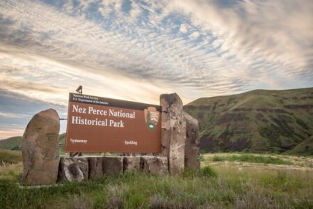 image of Nez Perce Park Sign