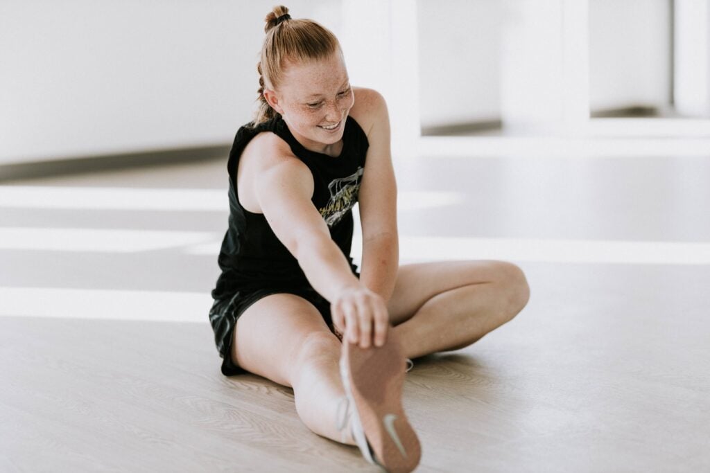 Student Stretching