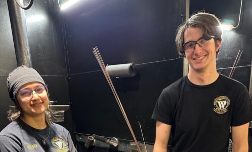 image of welding students