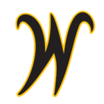 logo of wwcc.athleticW.blk.goldoutline