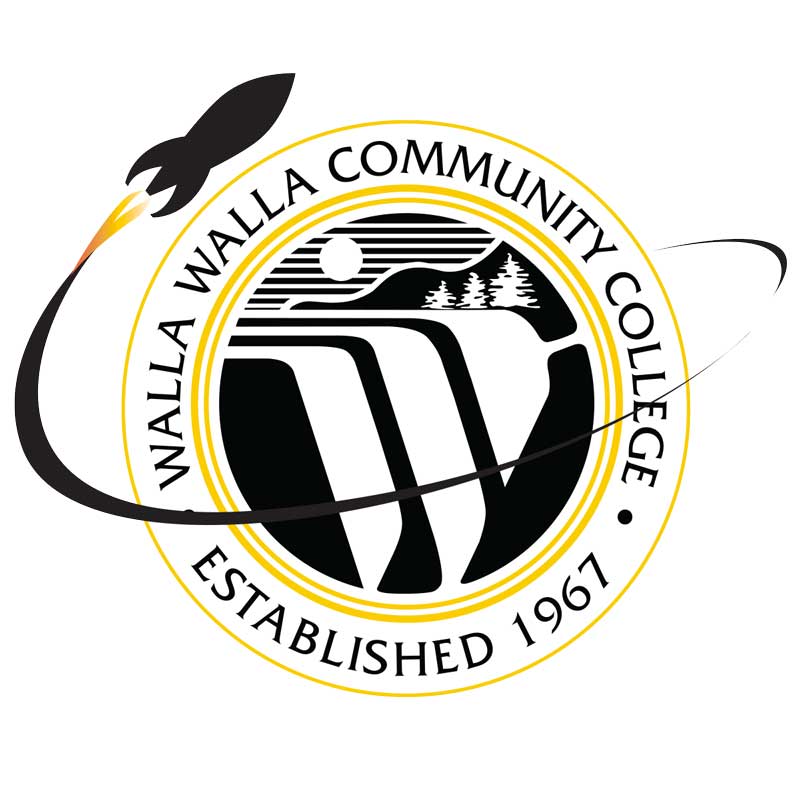 image of rocket around our wwcc logo